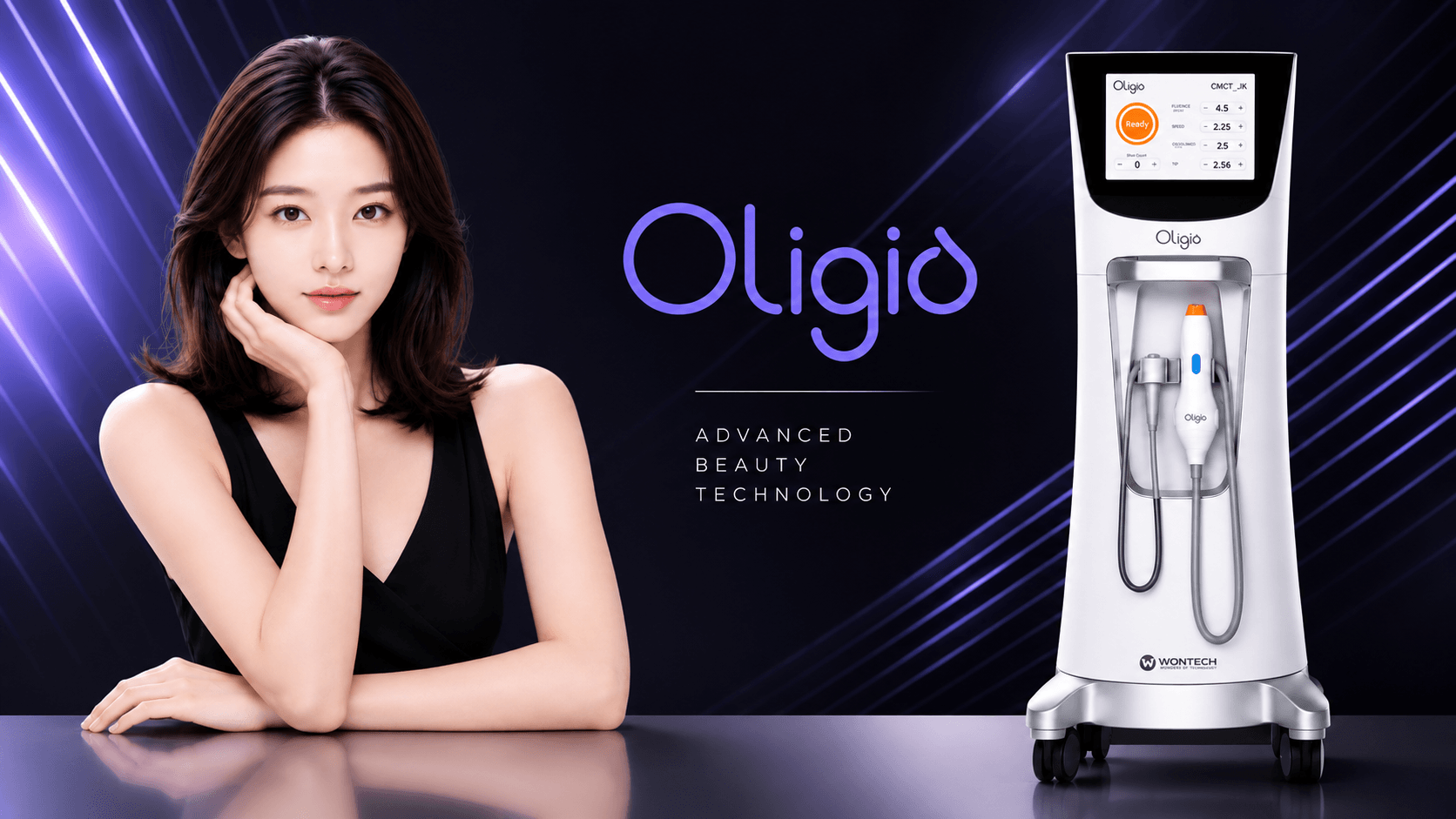 /images/06-skincare/olligio-tech.png Oligio — ADVANCED BEAUTY TECHNOLOGY
